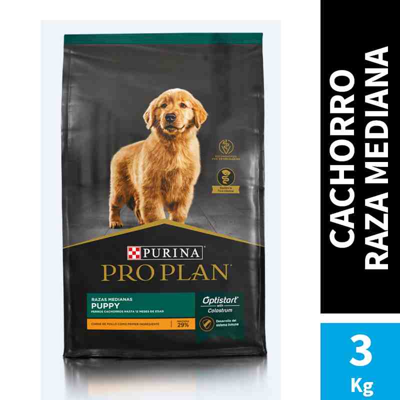 PRO PLAN PUPPY MEDIUM X 3 KG